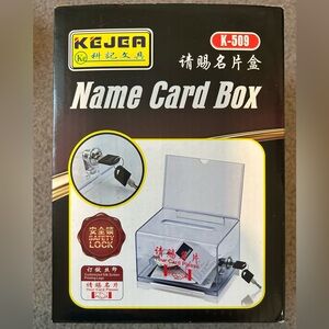 Name Card Box (NIB) 1 of 4